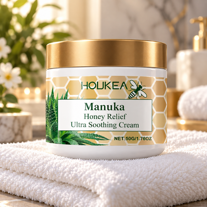 Crema Corporal Hidratante y Calmante con Miel de Manuka y Aloe Vera 50g