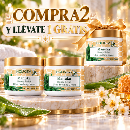 Crema Corporal Hidratante y Calmante con Miel de Manuka y Aloe Vera 50g